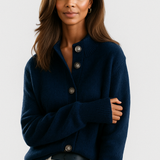 Button-front women's cardigan - Soft and easy to wear