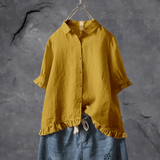 Frieda | Striped Cotton Shirt