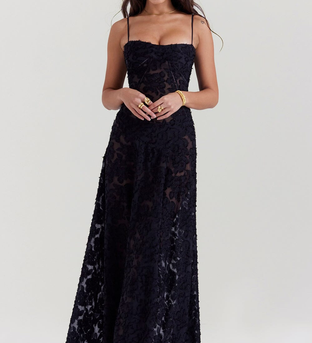 Serena | Elegant Long Dress for Weddings and Events
