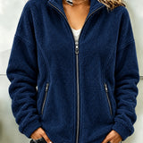 Women's Long Sleeve Soft Cut Cardigan - Flowing and Elegant