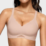 Seamless Soft Comfort Wireless Mesh Bra