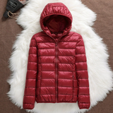 Laura | Mid-Season Coat, Dark Red