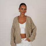 Chunky Lochstrick Cardigan