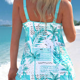 Paige | Vibrant Floral Tankini Set
