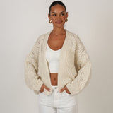 Chunky Lochstrick Cardigan