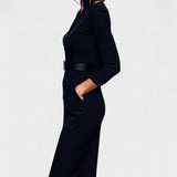 Inês | Elegant Belted Dress