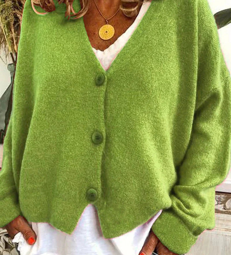 Elegant and Casual Cardigan for Women – Warm Daily Knit