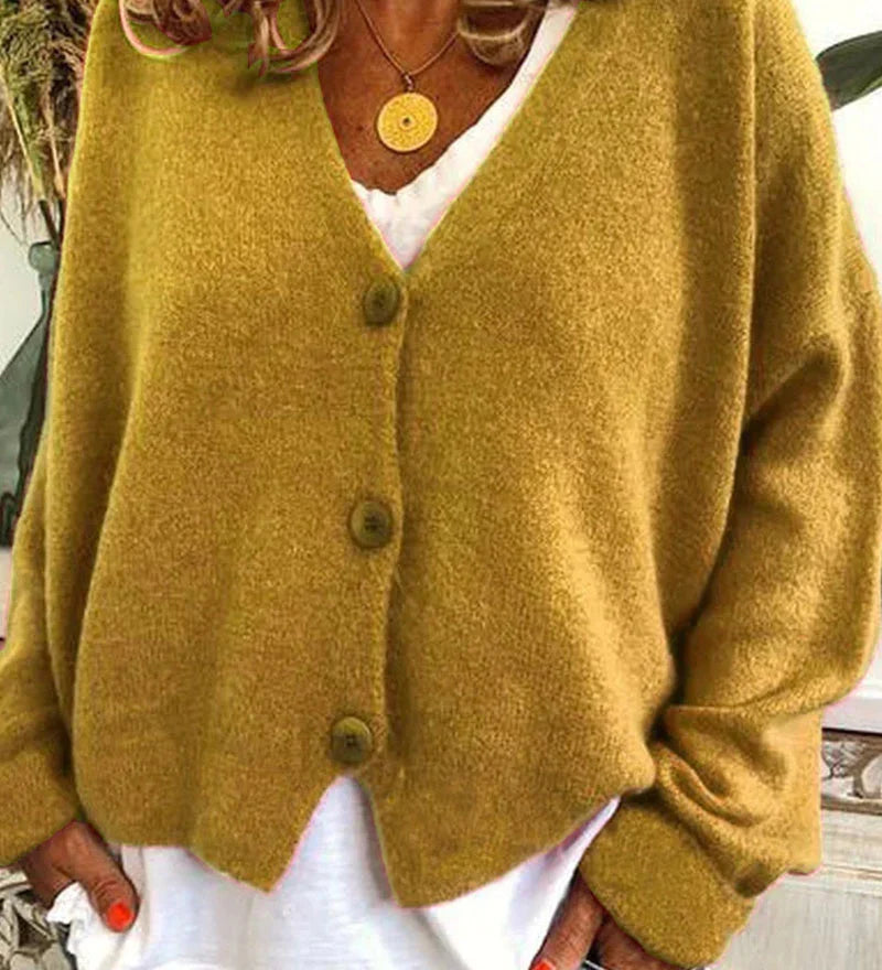 Elegant and Casual Cardigan for Women – Warm Daily Knit