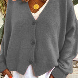 Elegant and Casual Cardigan for Women – Warm Daily Knit