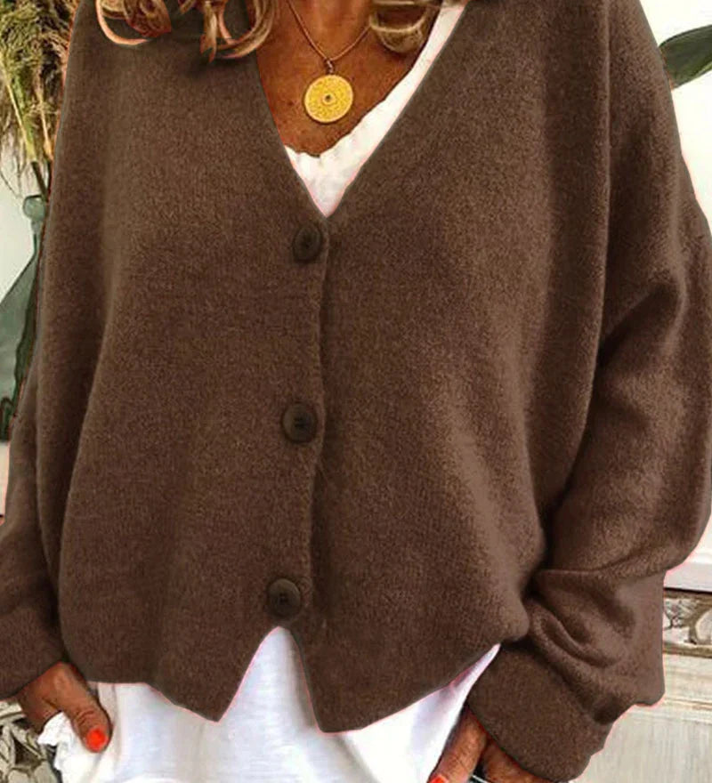 Elegant and Casual Cardigan for Women – Warm Daily Knit