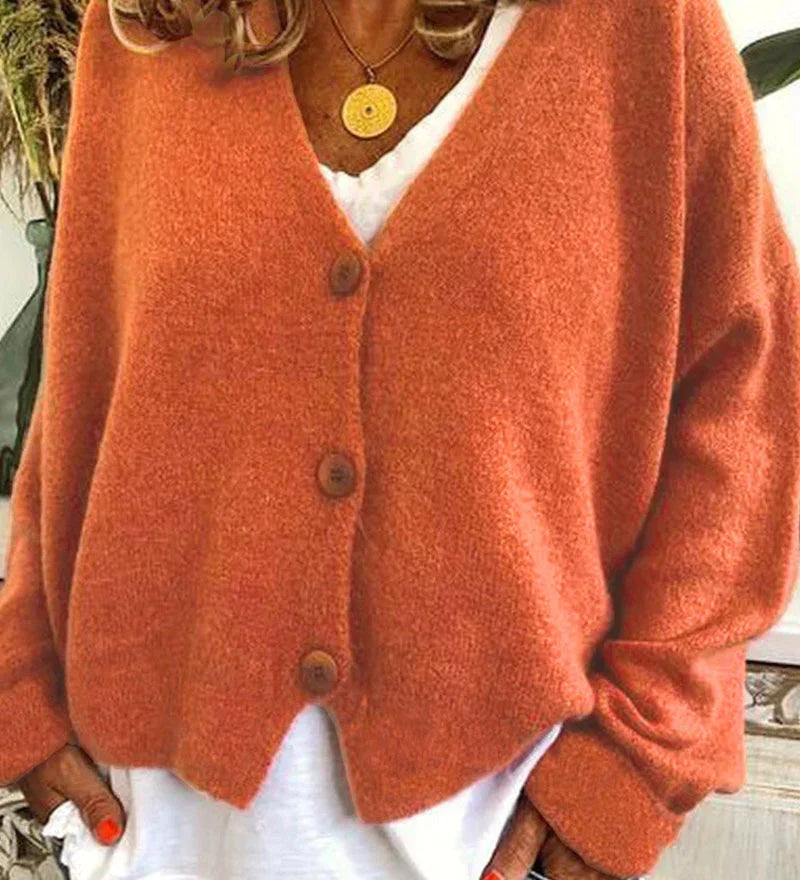 Elegant and Casual Cardigan for Women – Warm Daily Knit