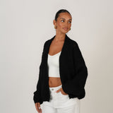 Chunky Lochstrick Cardigan