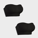 Non-Slip Bandeau Seamless Wireless Strapless Bra