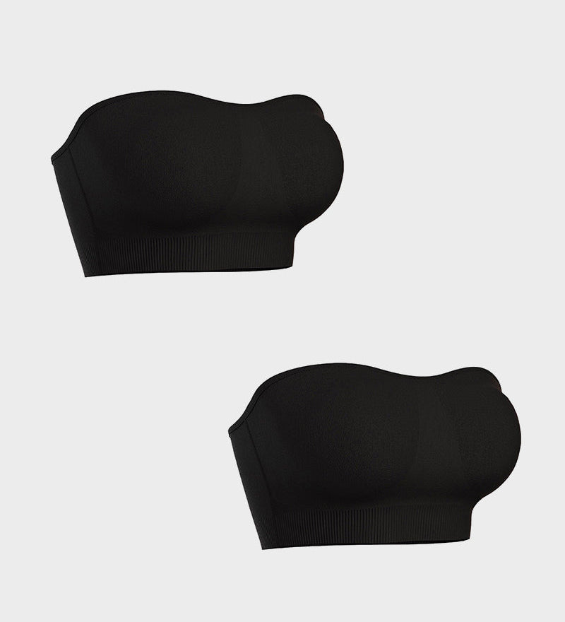 Non-Slip Bandeau Seamless Wireless Strapless Bra