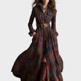 Evelyn - Elegant and Classic Shirt Dress
