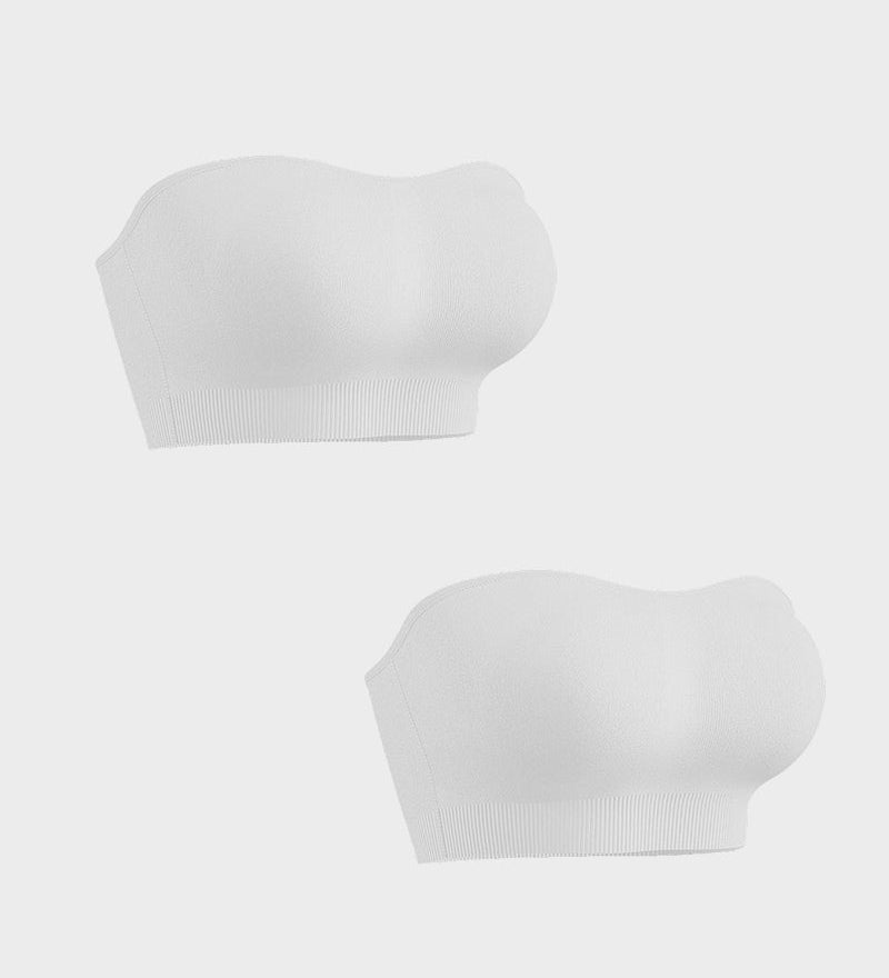 Non-Slip Bandeau Seamless Wireless Strapless Bra