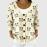 Laurence - Comfort Cardigan with Hood in Knit