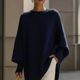 Ludovica | Oversized Jumper with Wide Neck