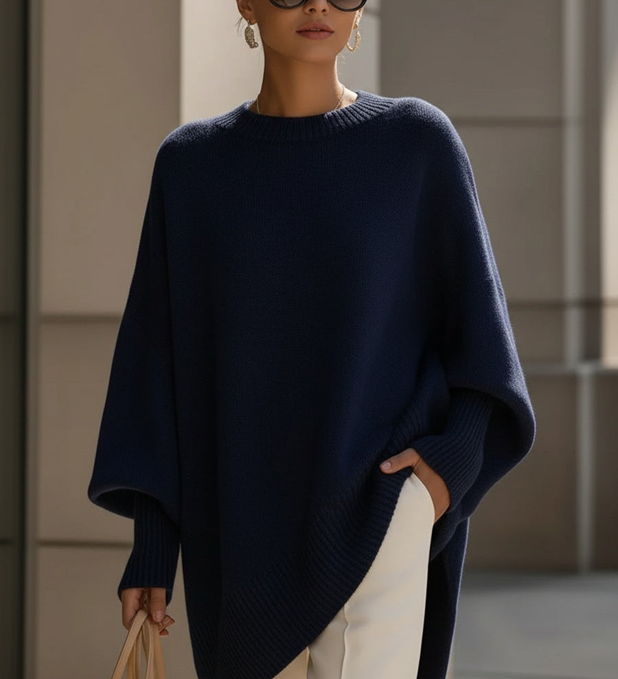 Oversized Poncho Effortless Elegance for Women
