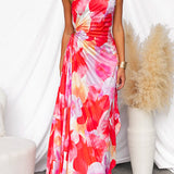 Yanira | Pleated Dress with One Shoulder