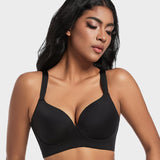 Back Smoothing Push-Up Plunge Bra