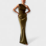 Madalena | One-Shoulder Maxi Dress