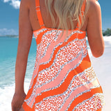 Paige | Vibrant Floral Tankini Set