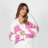 Bold Stripes Oversized Cardigan