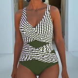 Ashley | Cross-Back Swimsuit for Casual Resort Wear