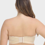 Versatile Underwire Bandeau Bra With Removable Straps