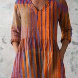 Elowen | Long Blouse with Striking Pattern