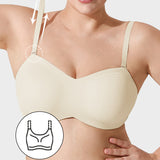 Full Support Non-Slip Convertible Bandeau Bra