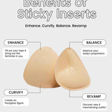 Instant Boost Breast Lift Sticky Insert Pads (2 Pairs)