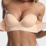 Invisible Strapless Super Push Up Bra