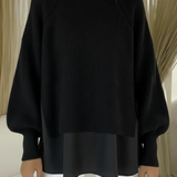 Women's two-piece-effect sweater – Chic and comfortable