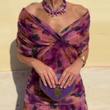 Louise | Elegant Maxi Dress with V-Neck