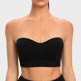 Non-Slip Bandeau Seamless Wireless Strapless Bra