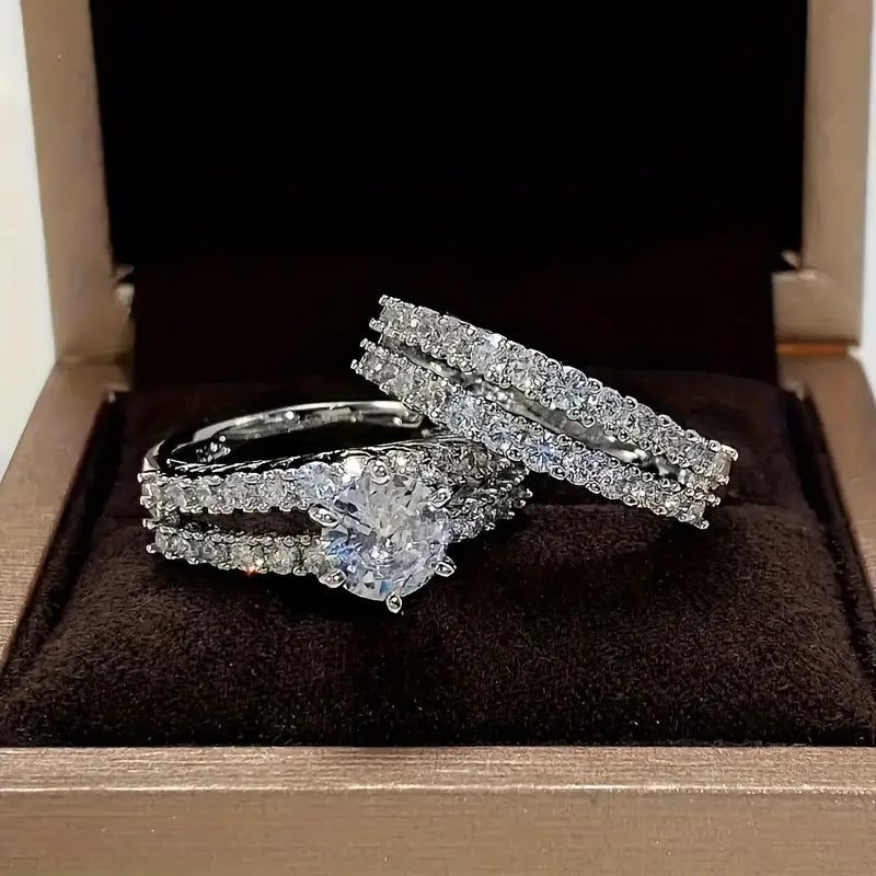 Eternal Sparkle Ring Set