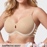 3/4-Cup Wireless Smoothing Support Bra