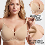3/4-Cup Wireless Smoothing Support Bra