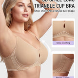 3/4-Cup Wireless Smoothing Support Bra