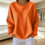 Women's quilted patchwork sweatshirt - Soft and casual