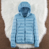 Frances | Mid-Season Coat, Light Blue
