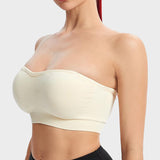 Non-Slip Bandeau Seamless Wireless Strapless Bra