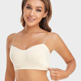 Non-Slip Bandeau Seamless Wireless Strapless Bra