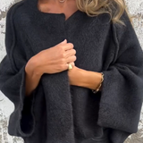 Open Cardigan for Women in Premium Knit Oversized – Warm and Luxurious Layer