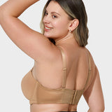 Versatile Moulded Cup Underwire Bra with Removable Straps