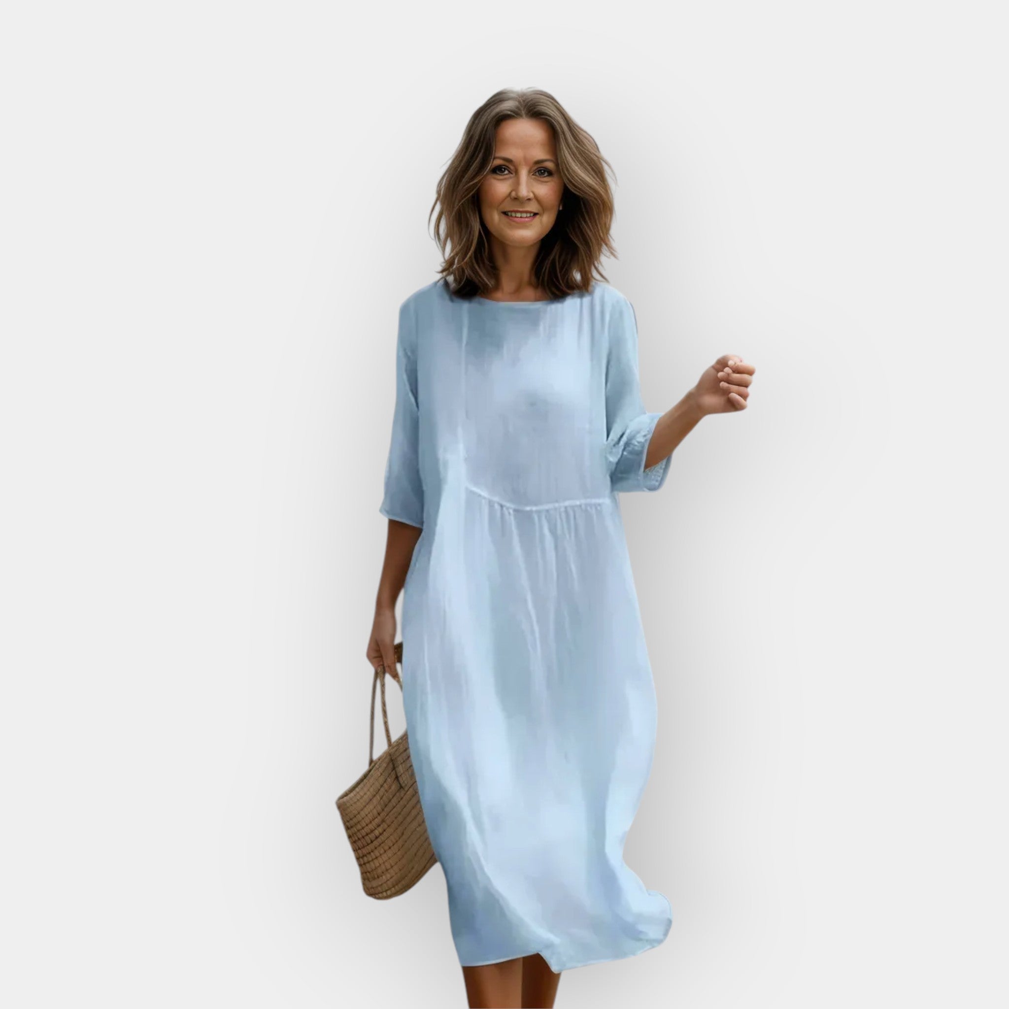 Jade | Dress with a flattering cover for the tummy