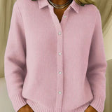 Rachele | Textured Cardigan with Buttons