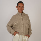 Cozy Button Knit Cardigan